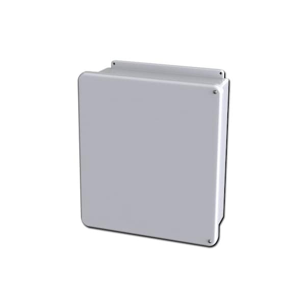 Captive Screws Electrical Enclosures, 17.47 in H, 6.23 in D, 15.46 in W, NEMA 4, 4X, 12, 13